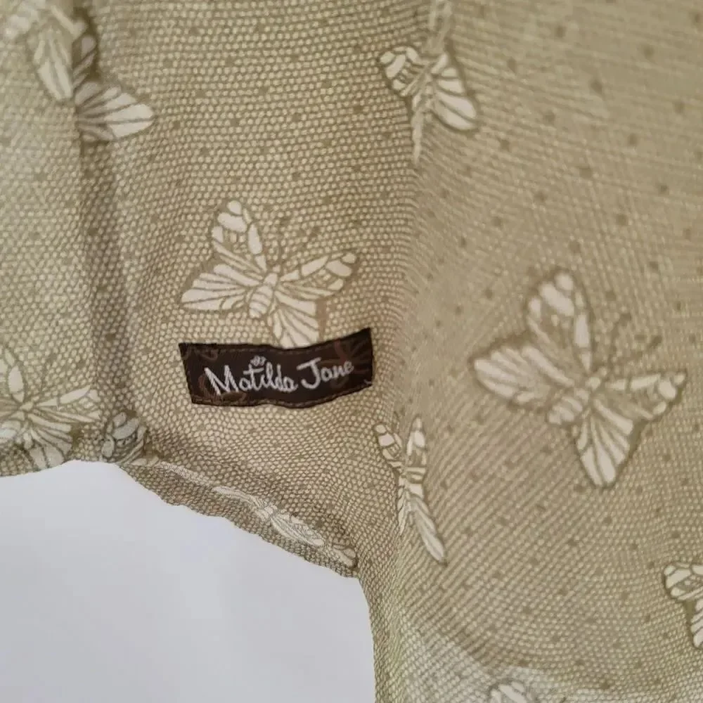 Matilda jane sleeveless butterfly blouse
